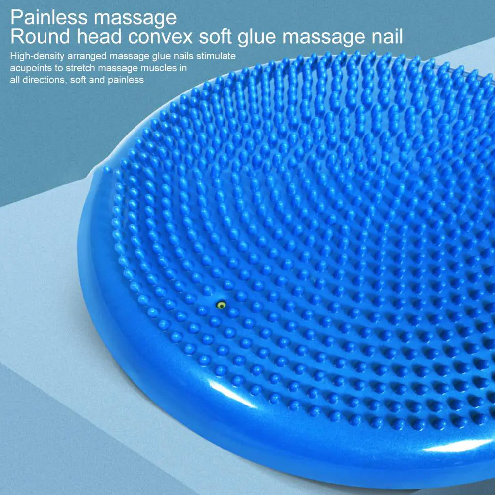 Tapete de Equilíbrio em PVC para Yoga com Bomba para Fitness e Terapia