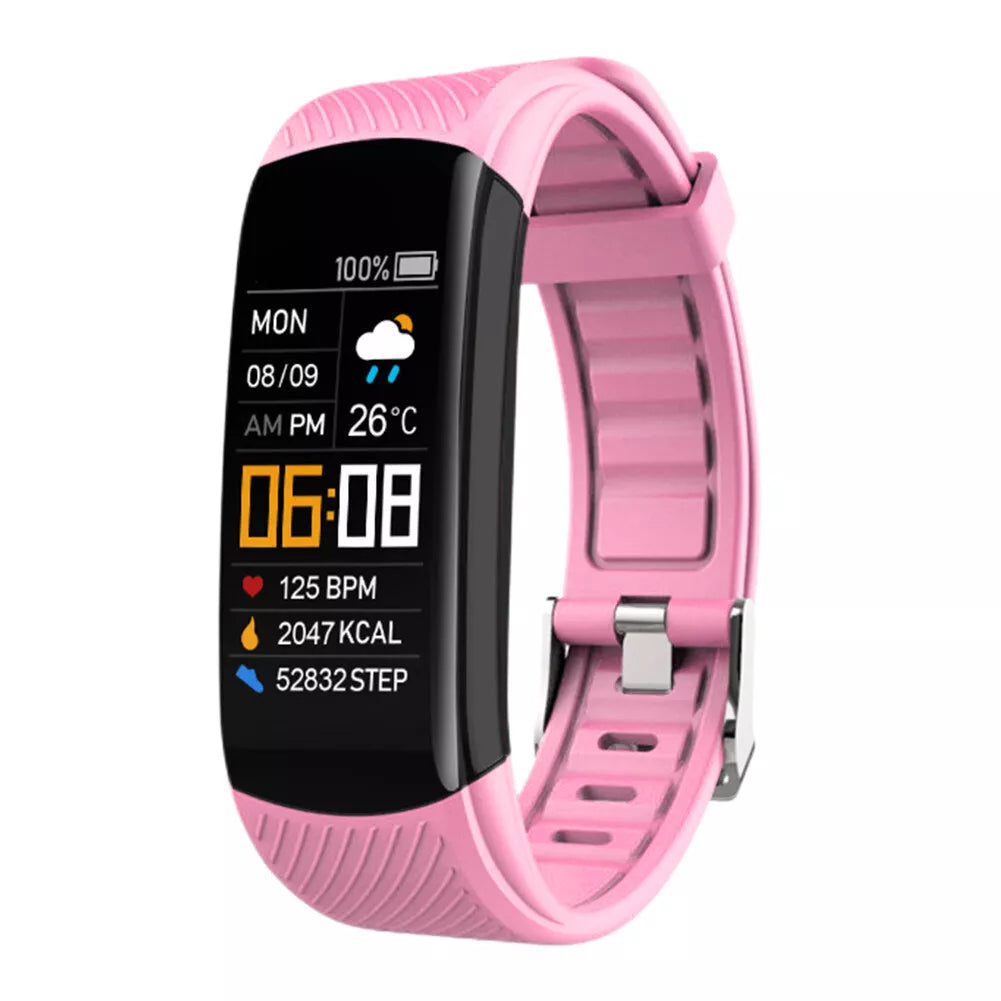 Xiaomi C5S SMART WATCH COM TELA COLORIDA LED MONITOR DE FREQUÊNCIA CARDÍACA PARA FITNESS ANDROID/iOS