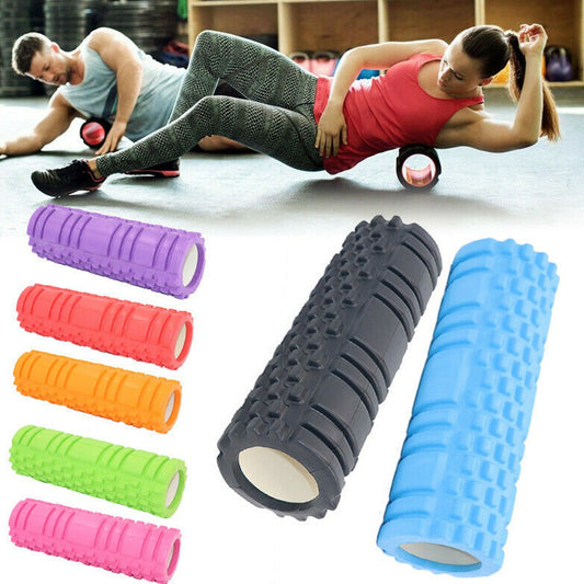 ROLO DE LIBERAÇÃO MIOFASCIAL (FOAM ROLLER) PILATES & YOGA "ESPUMA DE ALTA TECNOLOGIA"