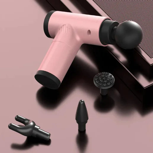 MASSAGEADOR COMPACTO 4 EM 1 - USB, POTENTE E VERSÁTIL