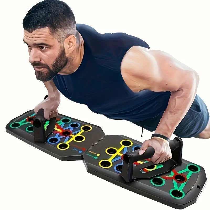 POWER FLEX Push-Up BOARD (Plataforma de Flexão Multifuncional)