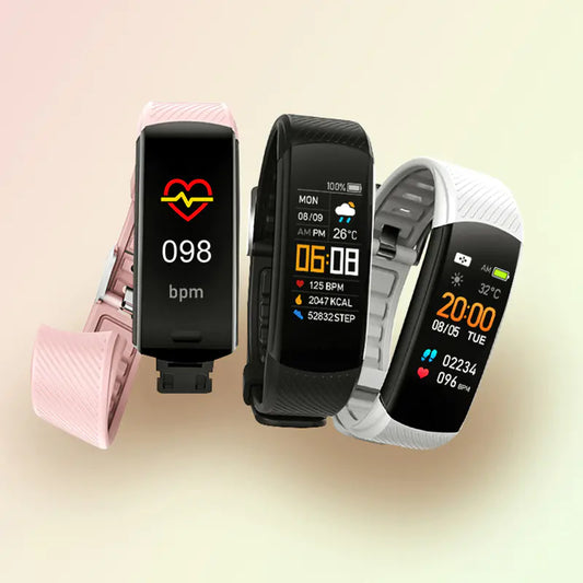 Xiaomi C5S SMART WATCH COM TELA COLORIDA LED MONITOR DE FREQUÊNCIA CARDÍACA PARA FITNESS ANDROID/iOS