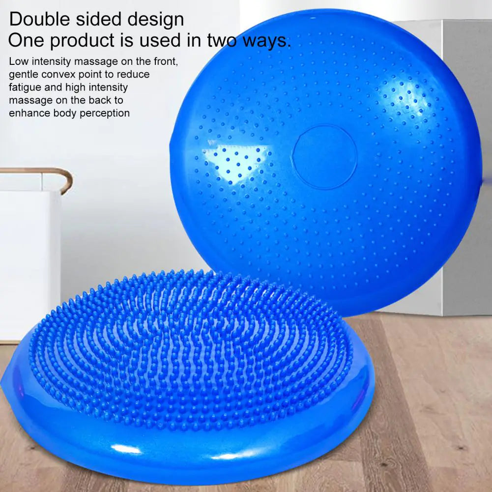 Tapete de Equilíbrio em PVC para Yoga com Bomba para Fitness e Terapia