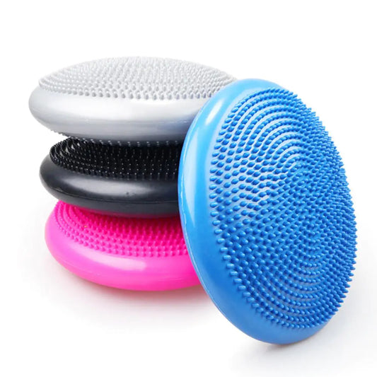 Tapete de Equilíbrio em PVC para Yoga com Bomba para Fitness e Terapia