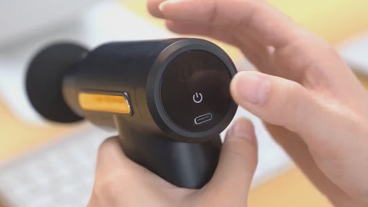 MASSAGEADOR COMPACTO 4 EM 1 - USB, POTENTE E VERSÁTIL