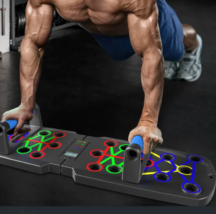POWER FLEX Push-Up BOARD (Plataforma de Flexão Multifuncional)