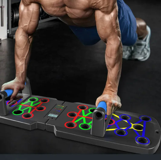 POWER FLEX Push-Up BOARD (Plataforma de Flexão Multifuncional)